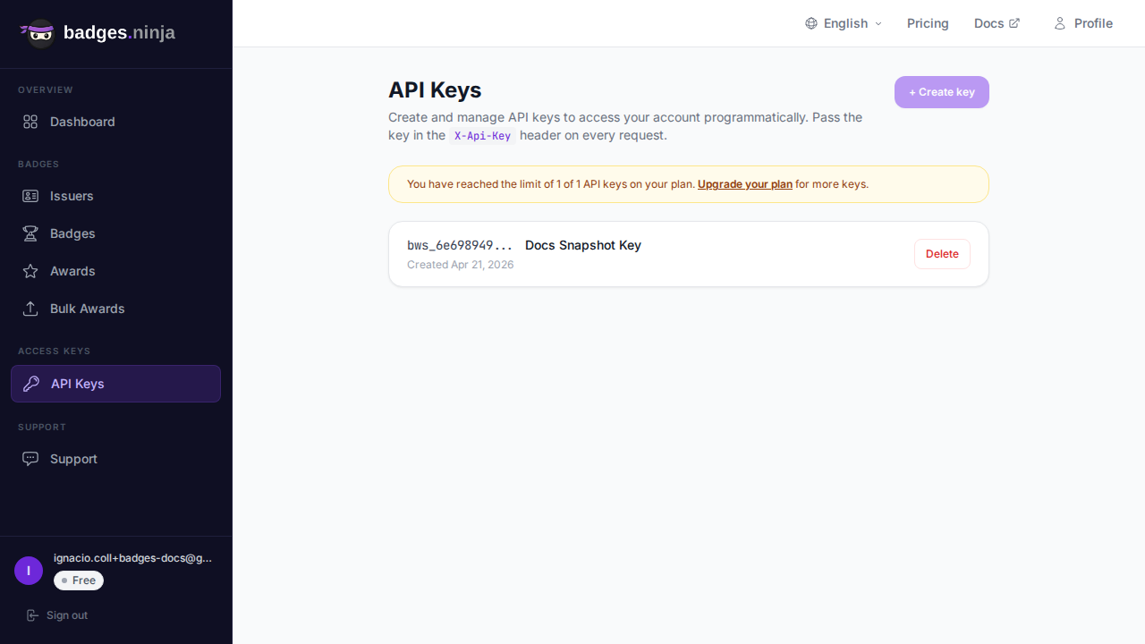 Zoznam kľúčov so zamaskovaným prefixom